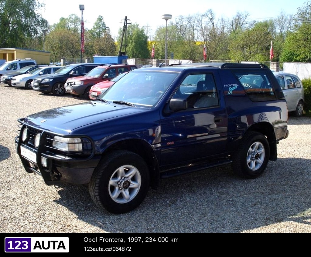 Opel Frontera, 1997 - celkový pohled