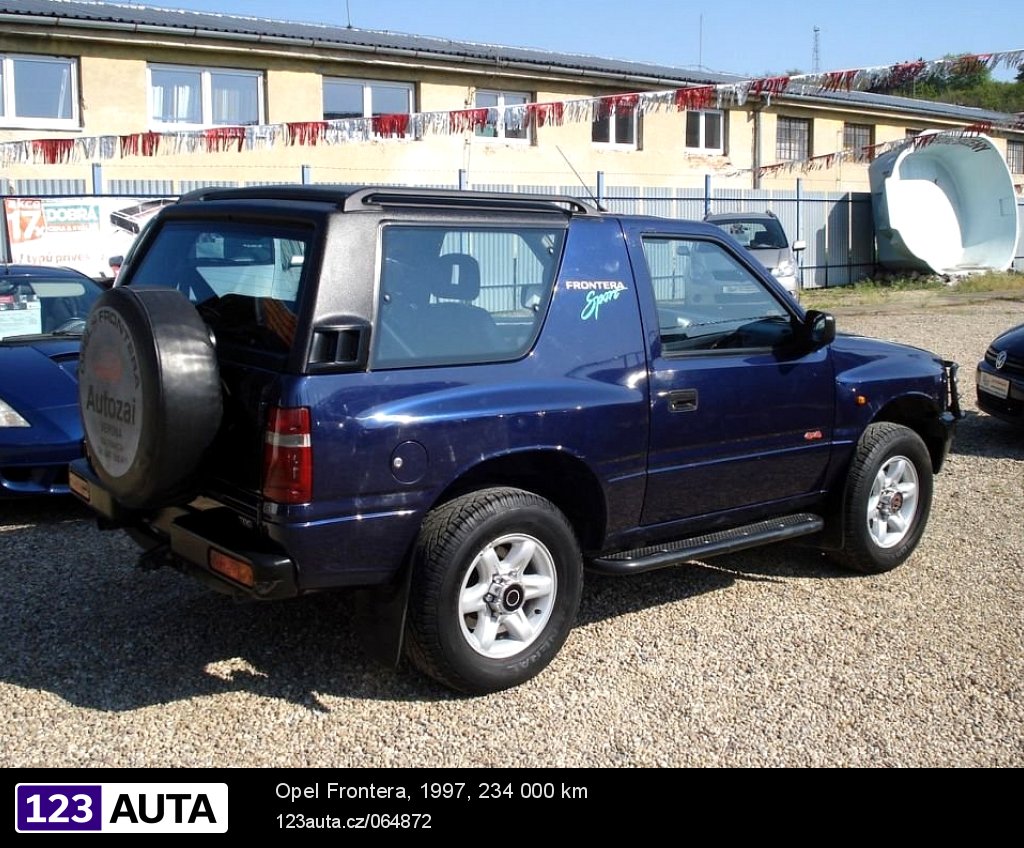 Opel Frontera, 1997 - pohled č. 4