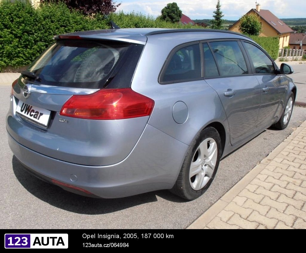 Opel Insignia, 2005 - pohled č. 4