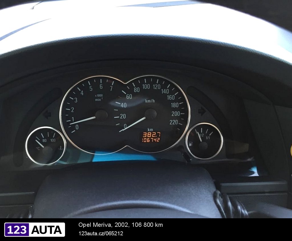 Opel Meriva, 2002 - pohled č. 9