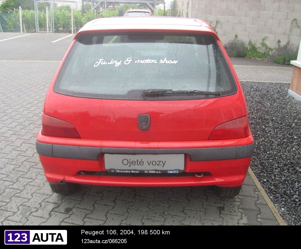 Peugeot 106, 2004 - pohled č. 4