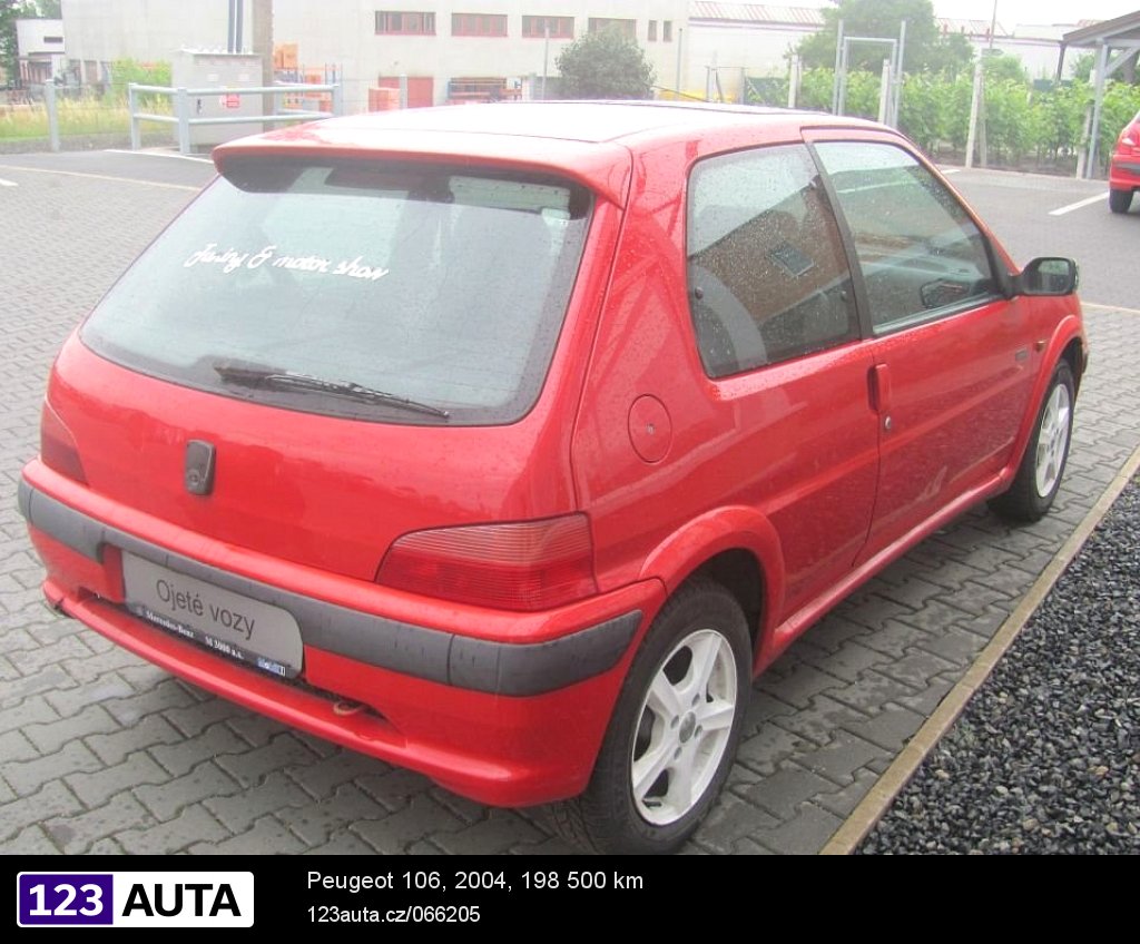 Peugeot 106, 2004 - pohled č. 5