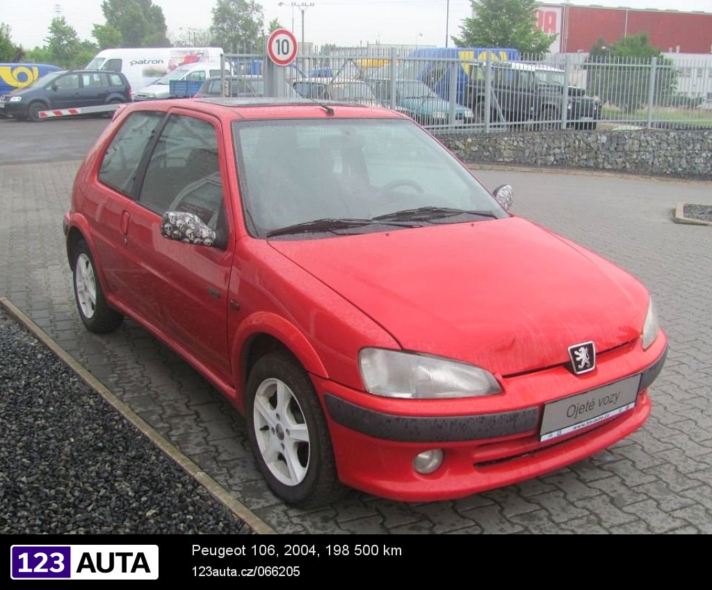 Peugeot 106, 2004 - pohled č. 6