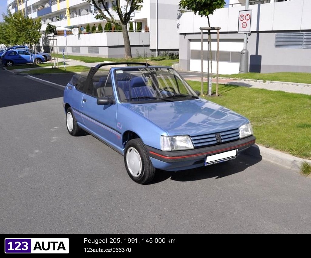 Peugeot 205, 1991 - celkový pohled