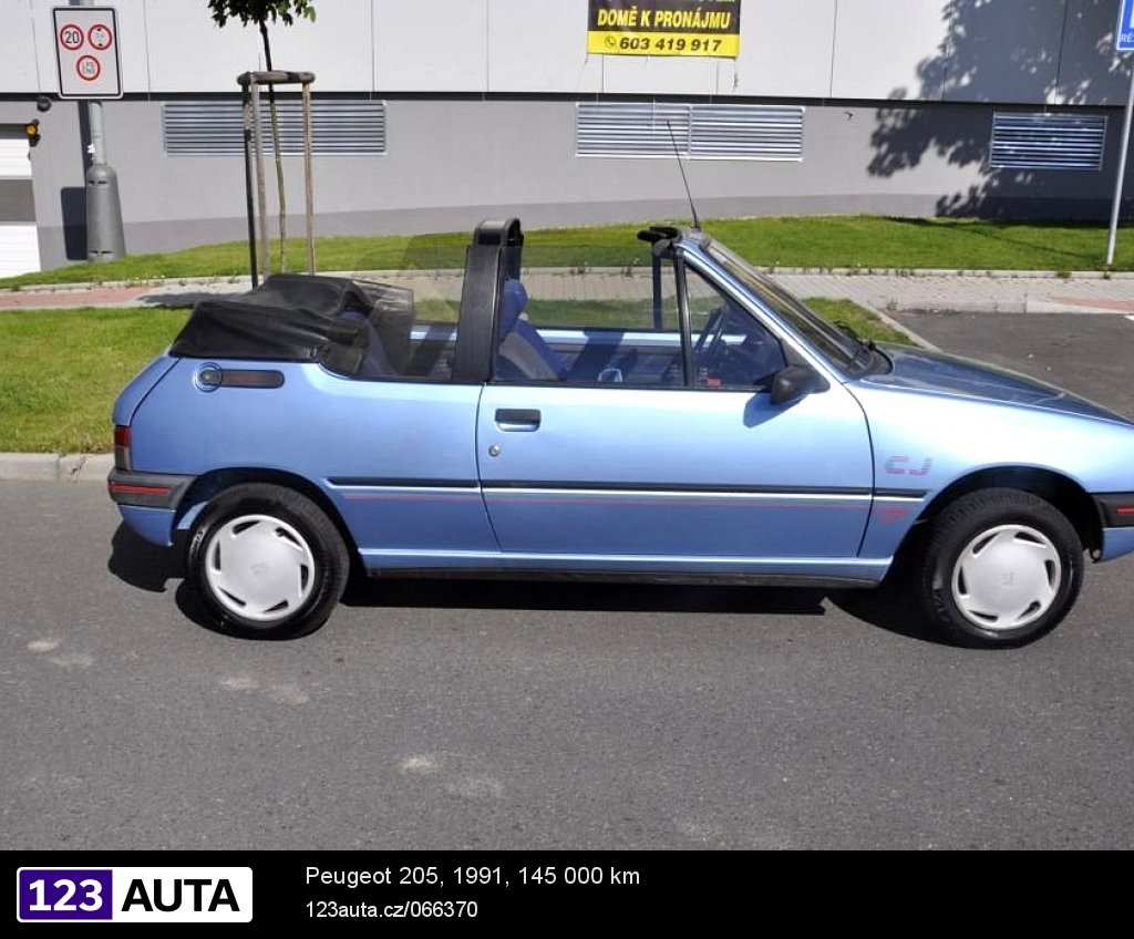 Peugeot 205, 1991 - pohled č. 2