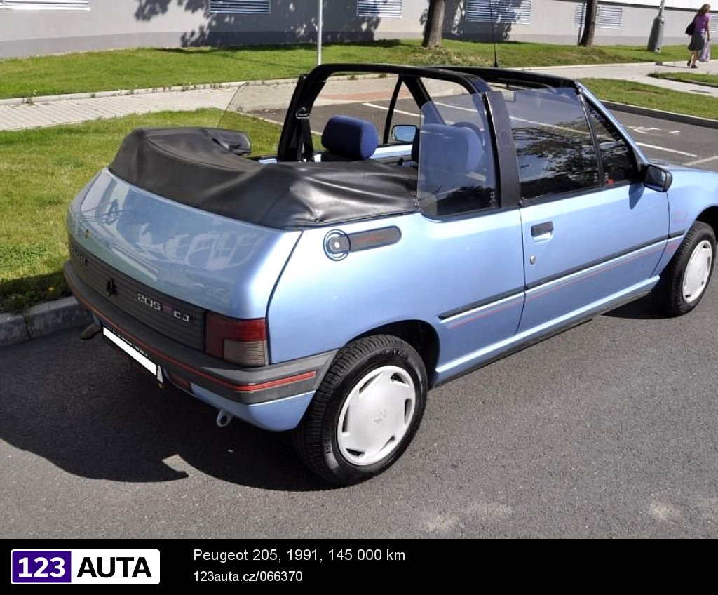 Peugeot 205, 1991 - pohled č. 4