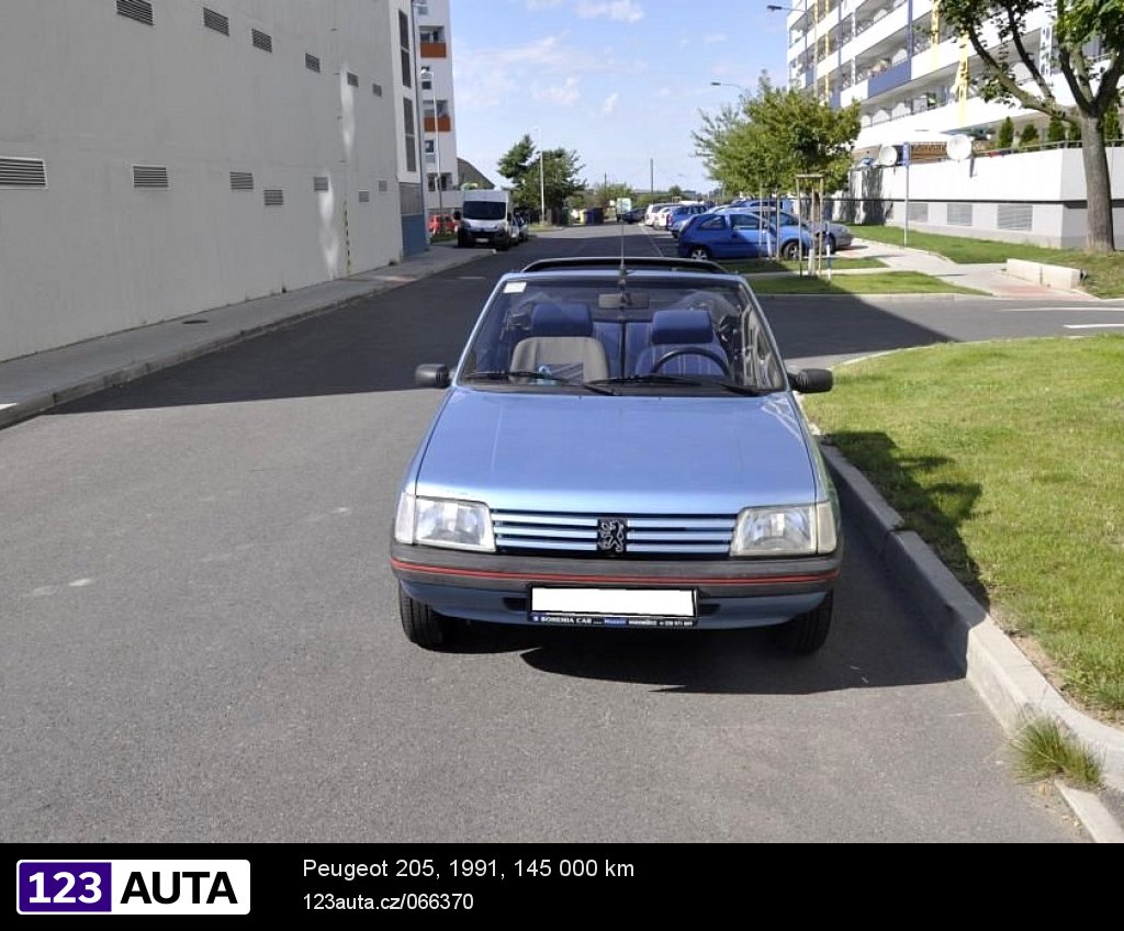 Peugeot 205, 1991 - pohled č. 6