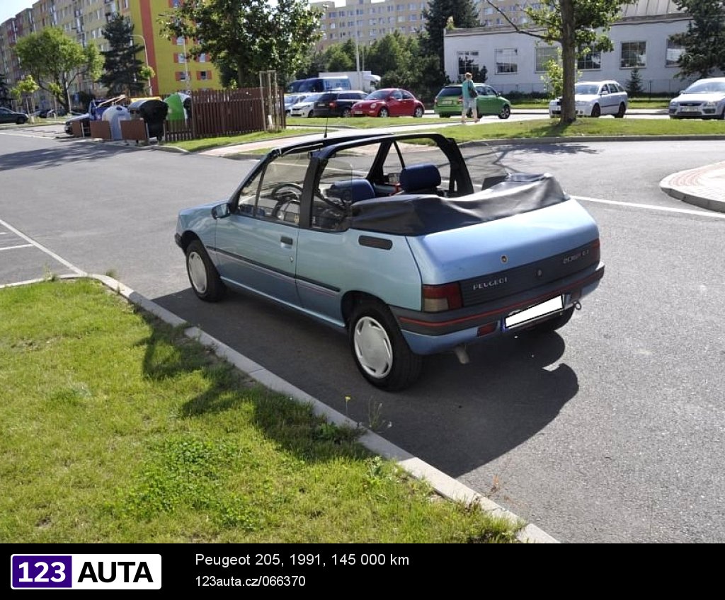 Peugeot 205, 1991 - pohled č. 8