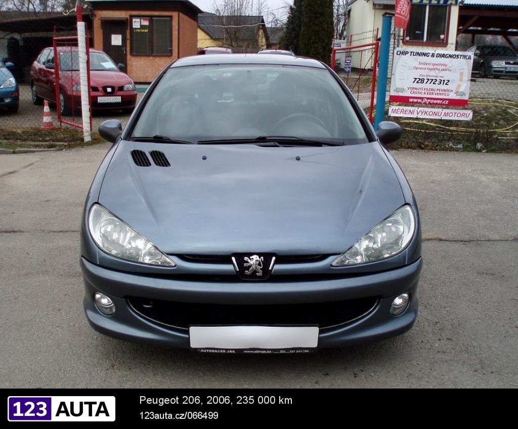 Peugeot 206, 2006 - pohled č. 2