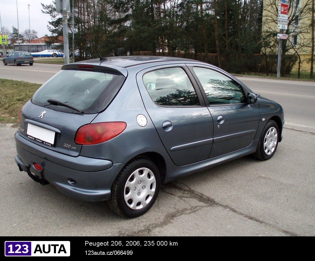 Peugeot 206, 2006 - pohled č. 5