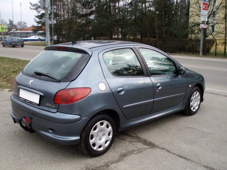 Peugeot 206, 2006 - pohled č. 5