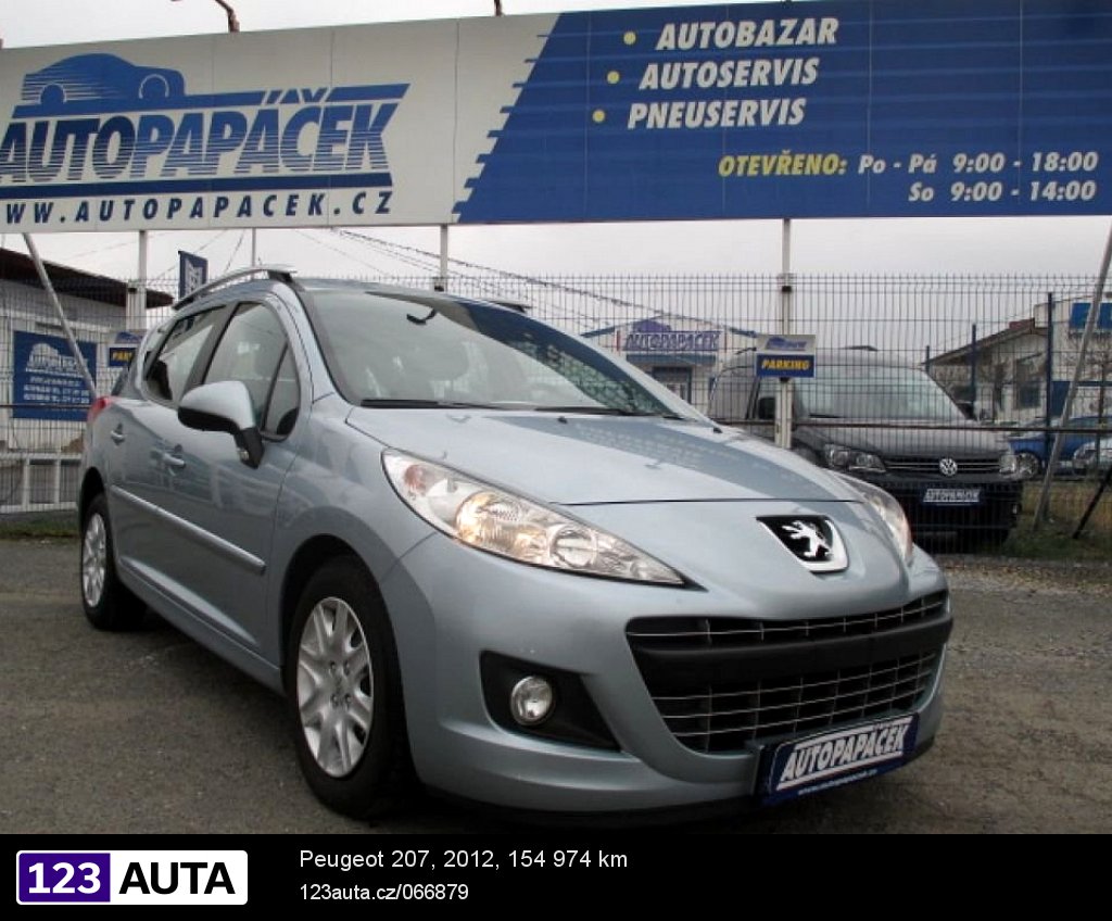 Peugeot 207, 2012 - celkový pohled