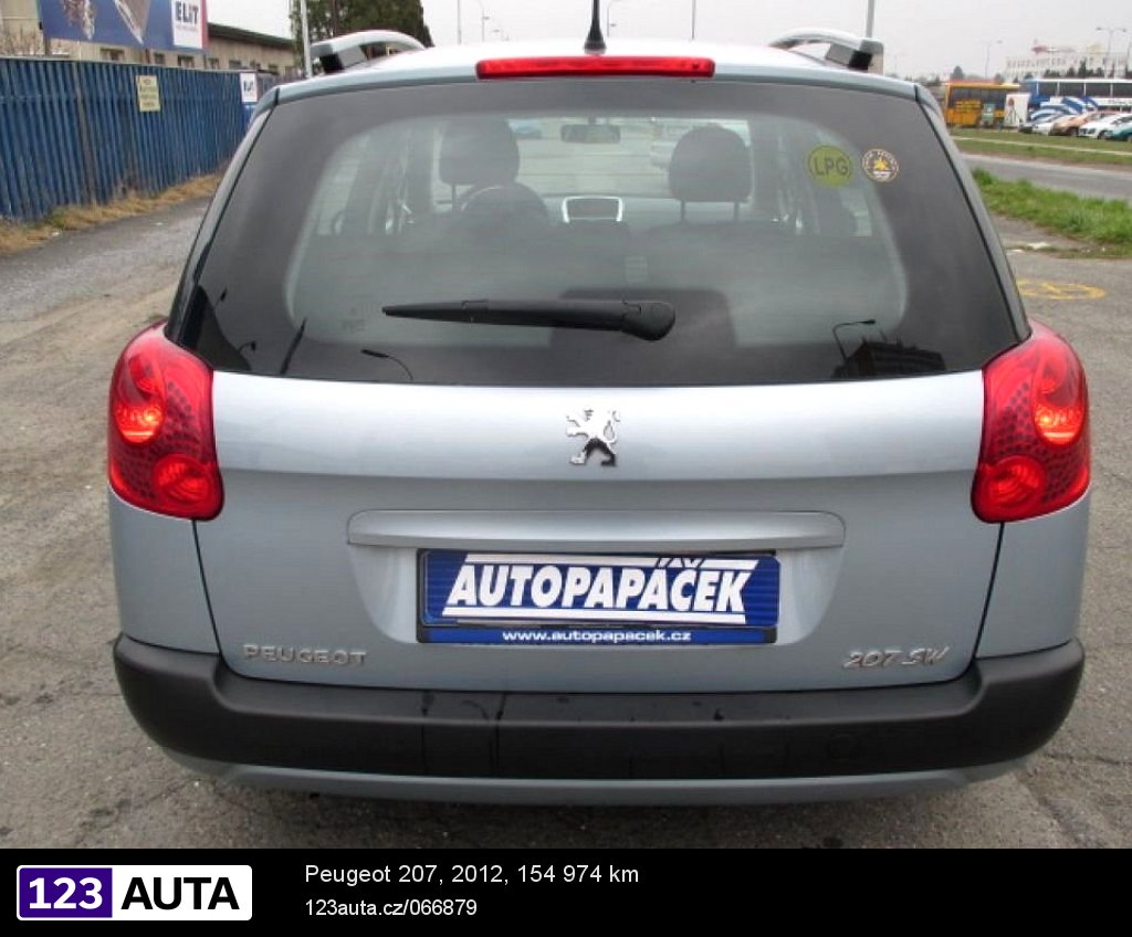 Peugeot 207, 2012 - pohled č. 4