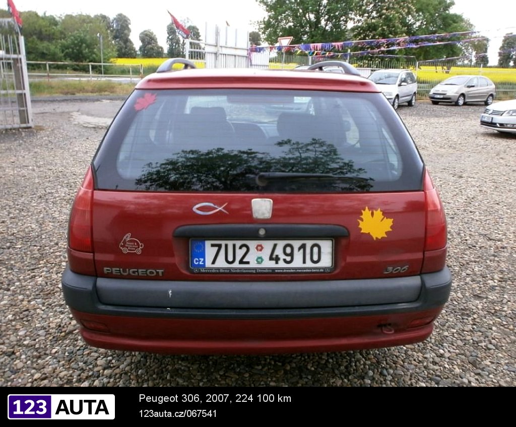 Peugeot 306, 2007 - pohled č. 6