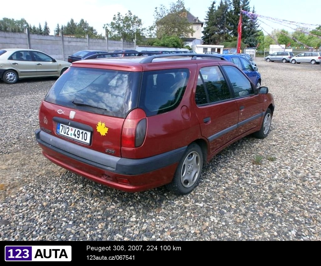 Peugeot 306, 2007 - pohled č. 8
