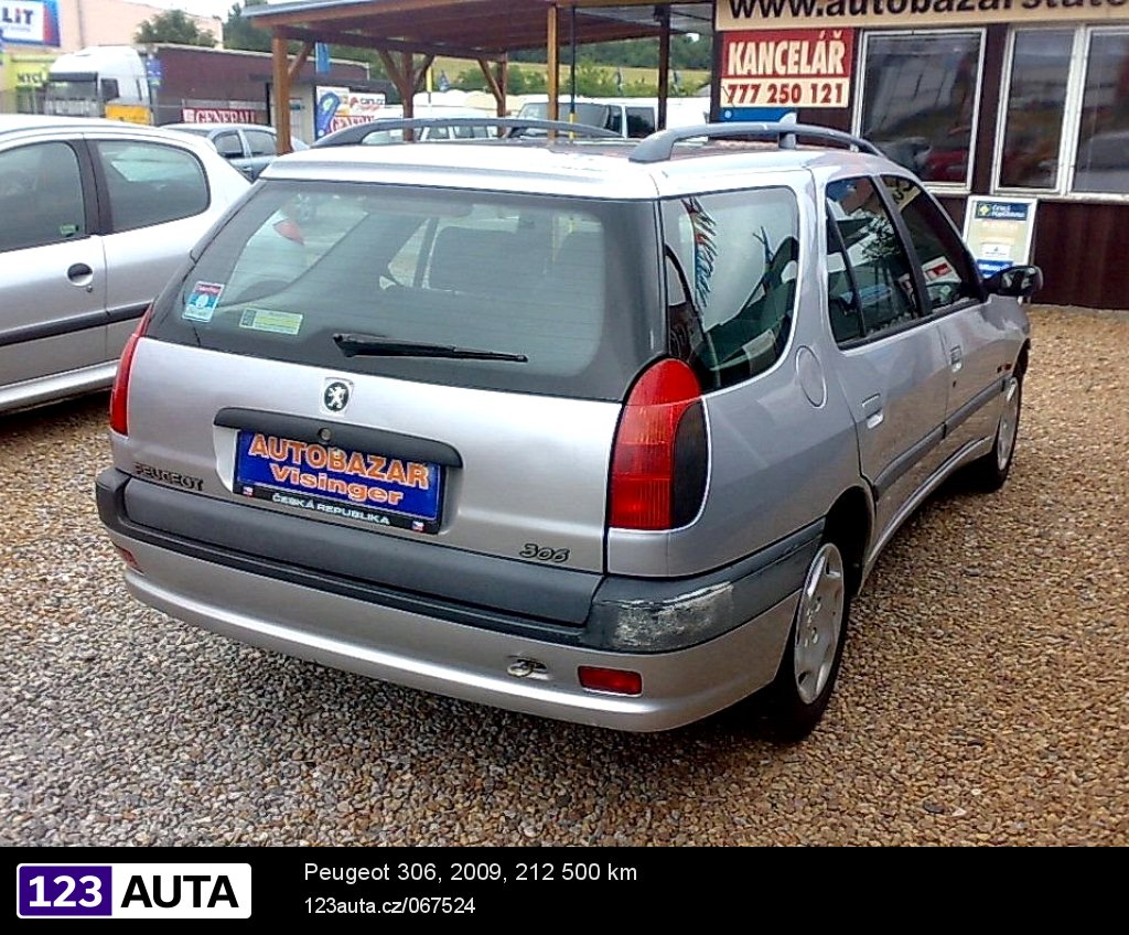 Peugeot 306, 2009 - pohled č. 6
