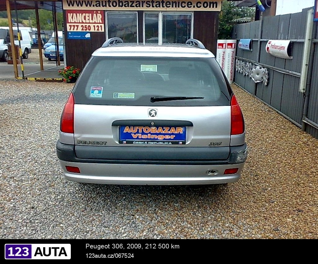 Peugeot 306, 2009 - pohled č. 7