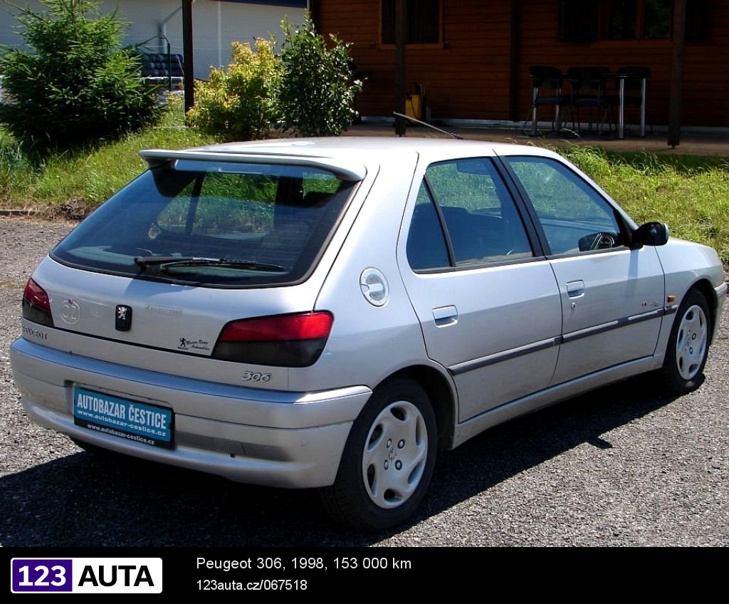 Peugeot 306, 1998 - pohled č. 5