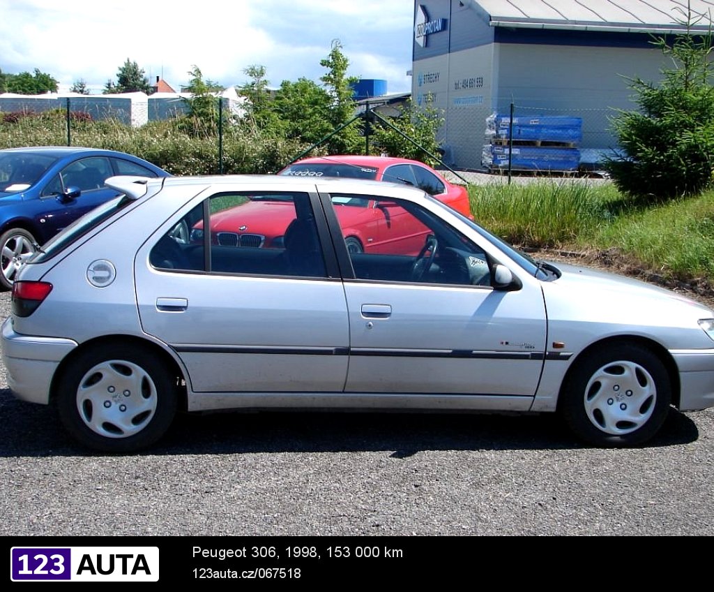 Peugeot 306, 1998 - pohled č. 6