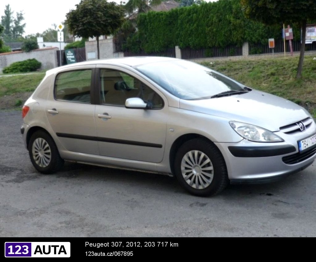 Peugeot 307, 2012 - celkový pohled