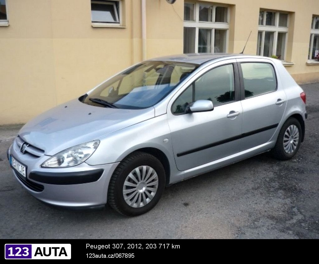 Peugeot 307, 2012 - pohled č. 4