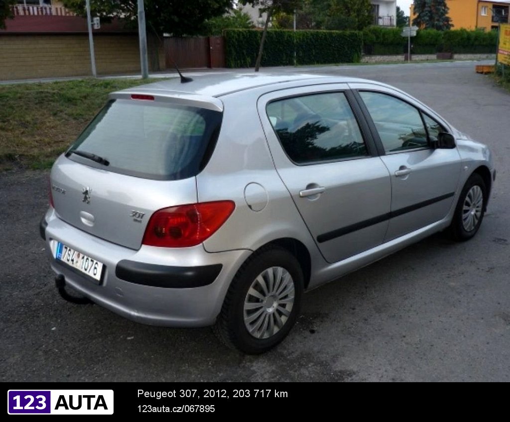 Peugeot 307, 2012 - pohled č. 7