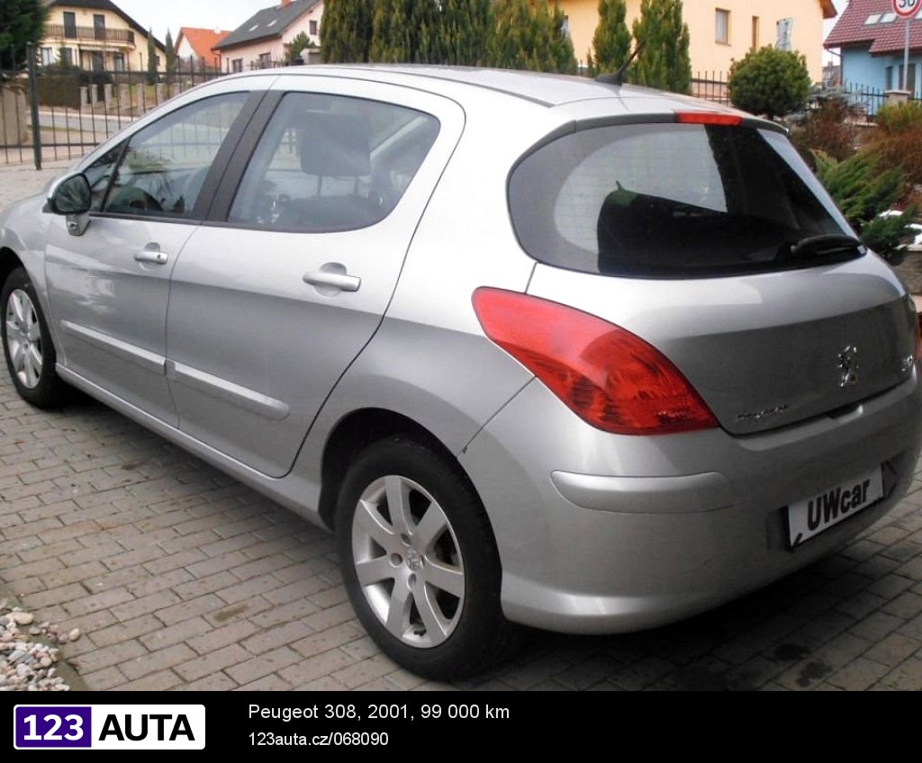 Peugeot 308, 2001 - pohled č. 5
