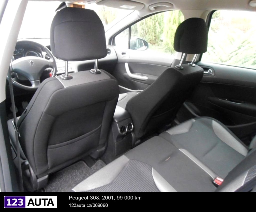 Peugeot 308, 2001 - pohled č. 9