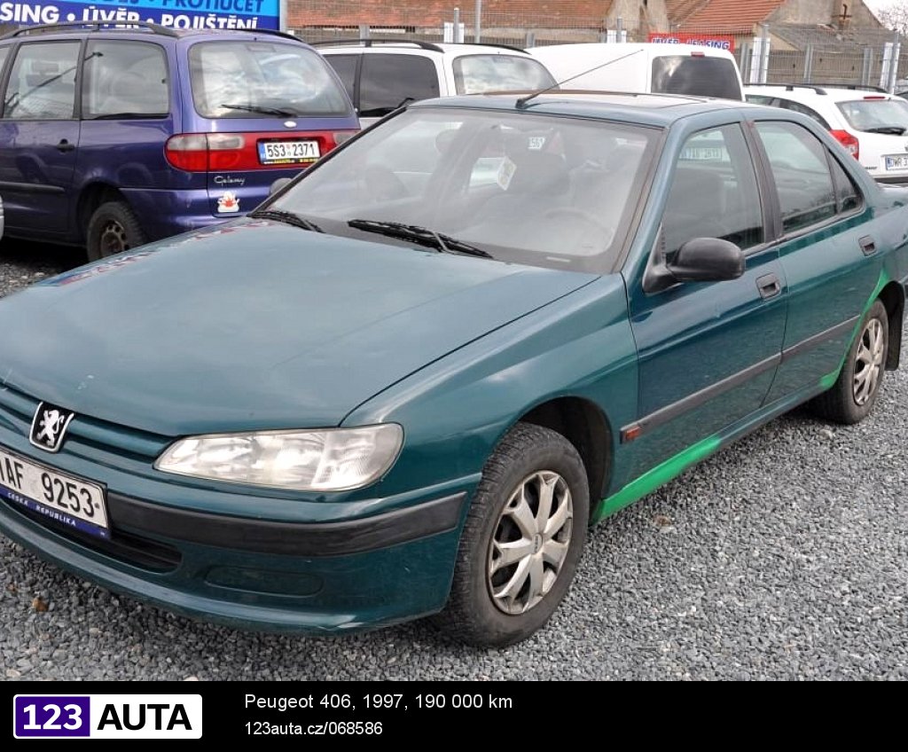 Peugeot 406, 1997 - celkový pohled