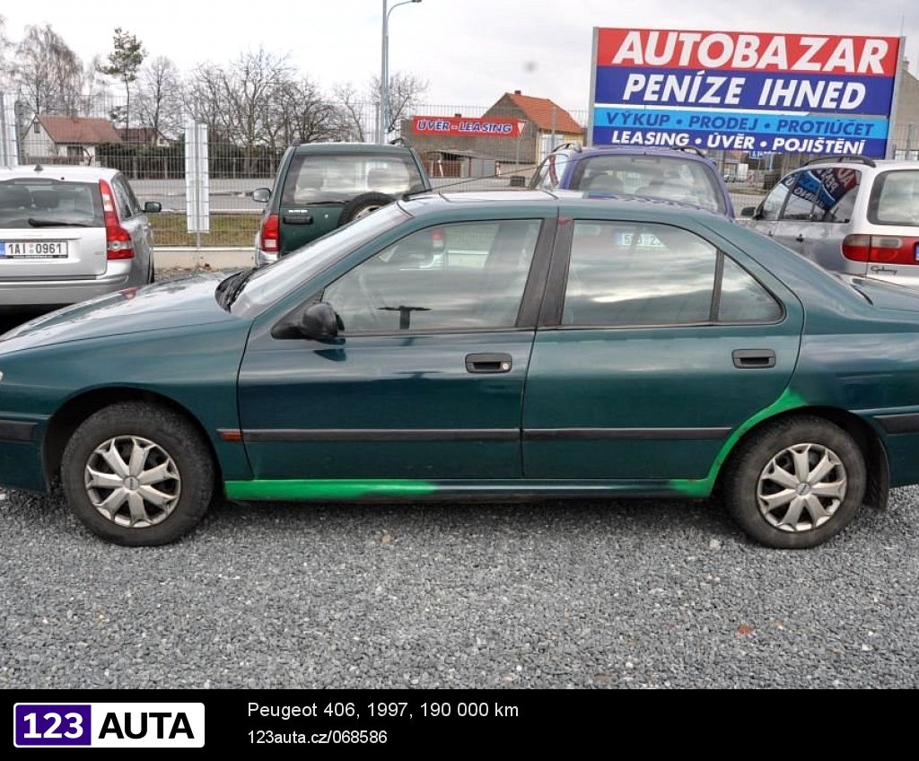 Peugeot 406, 1997 - pohled č. 2