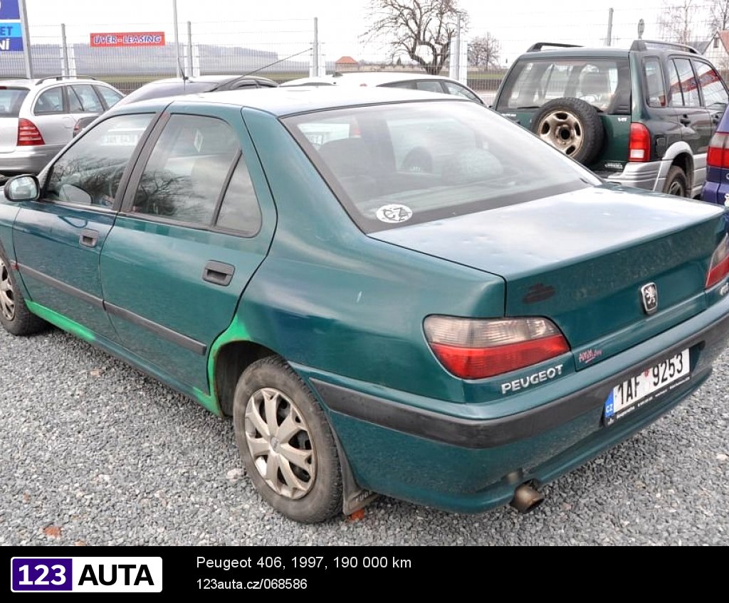 Peugeot 406, 1997 - pohled č. 3