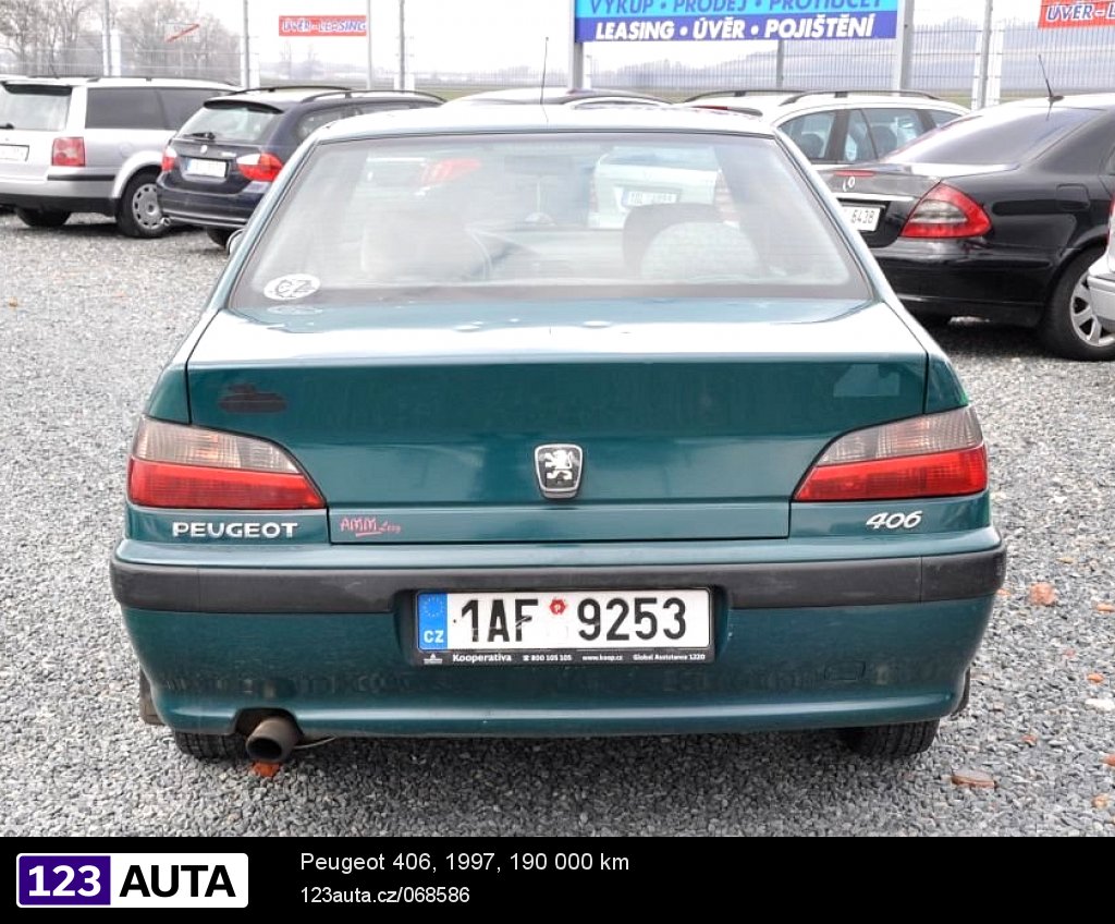 Peugeot 406, 1997 - pohled č. 4