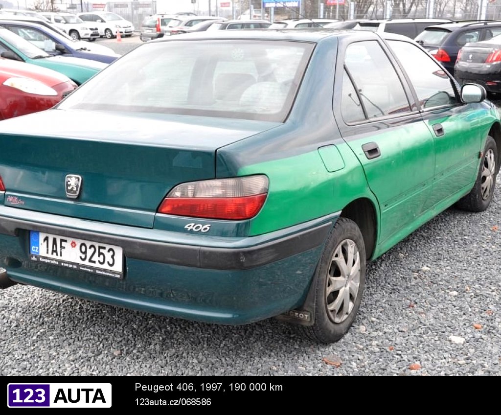 Peugeot 406, 1997 - pohled č. 5