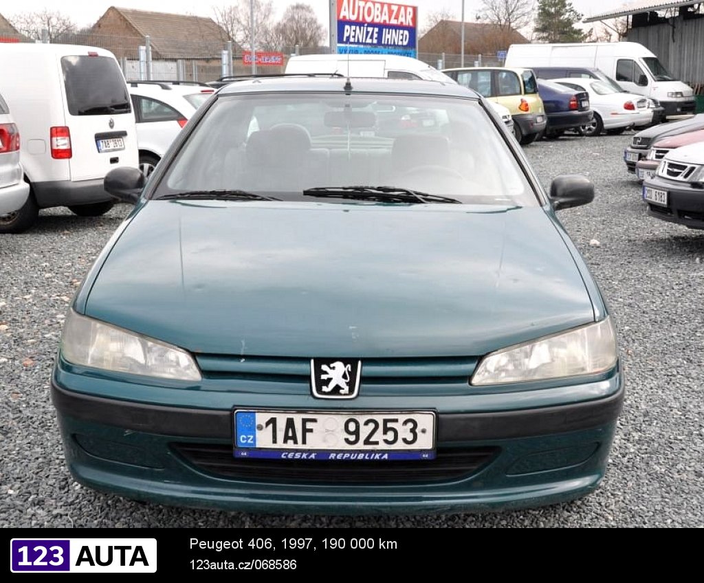 Peugeot 406, 1997 - pohled č. 8
