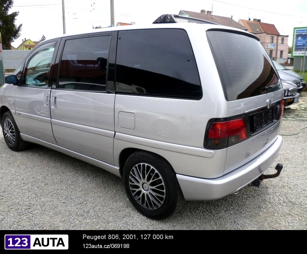 Peugeot 806, 2001 - pohled č. 3