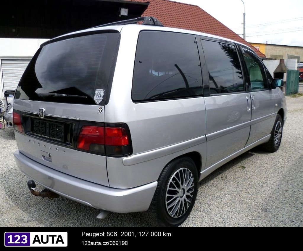 Peugeot 806, 2001 - pohled č. 4
