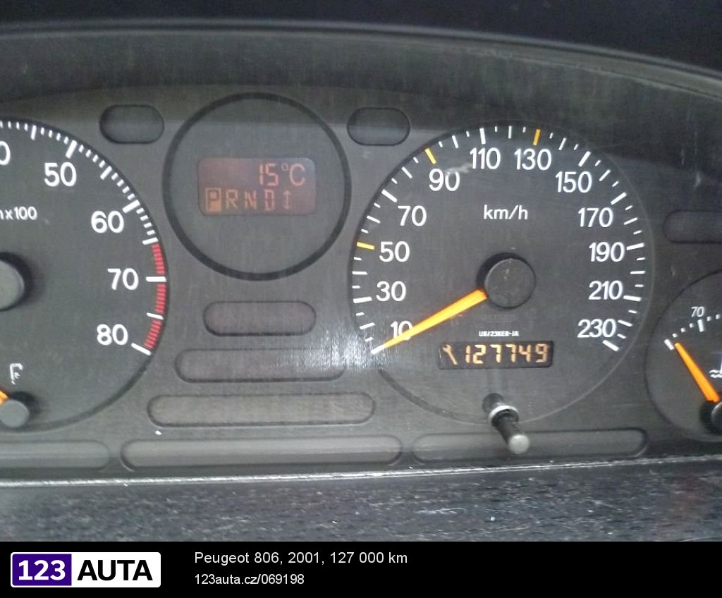 Peugeot 806, 2001 - pohled č. 7