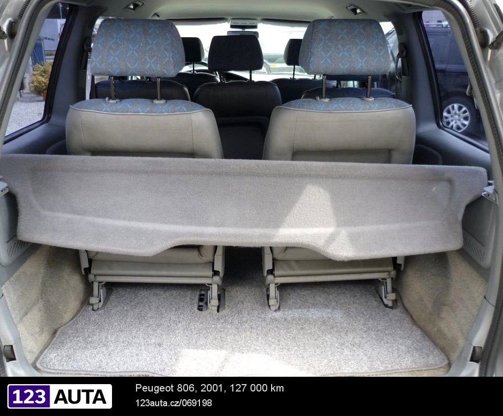 Peugeot 806, 2001 - pohled č. 8