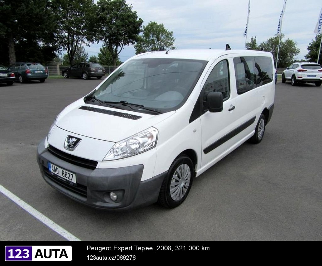 Peugeot Expert Tepee, 2008 - celkový pohled