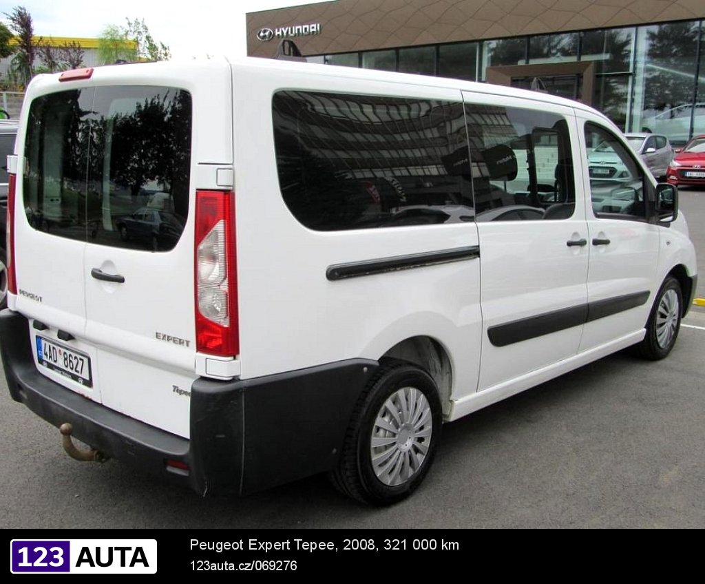 Peugeot Expert Tepee, 2008 - pohled č. 5