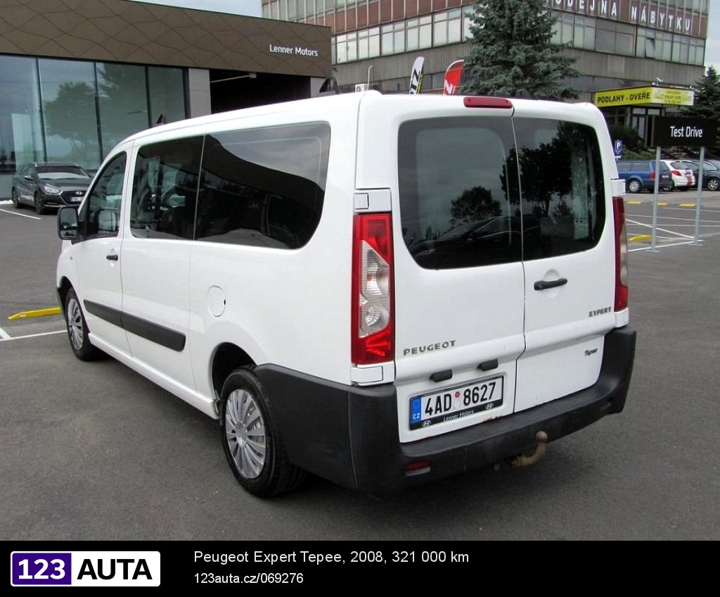 Peugeot Expert Tepee, 2008 - pohled č. 7