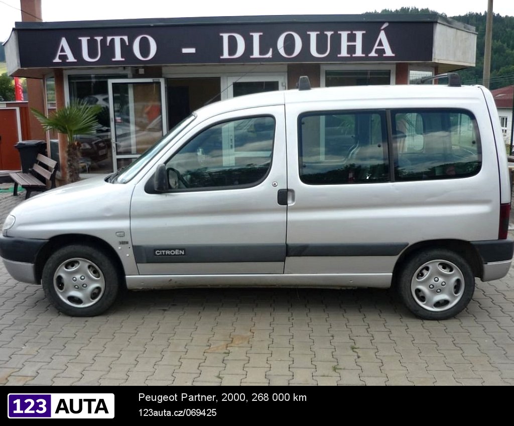 Peugeot Partner, 2000 - celkový pohled