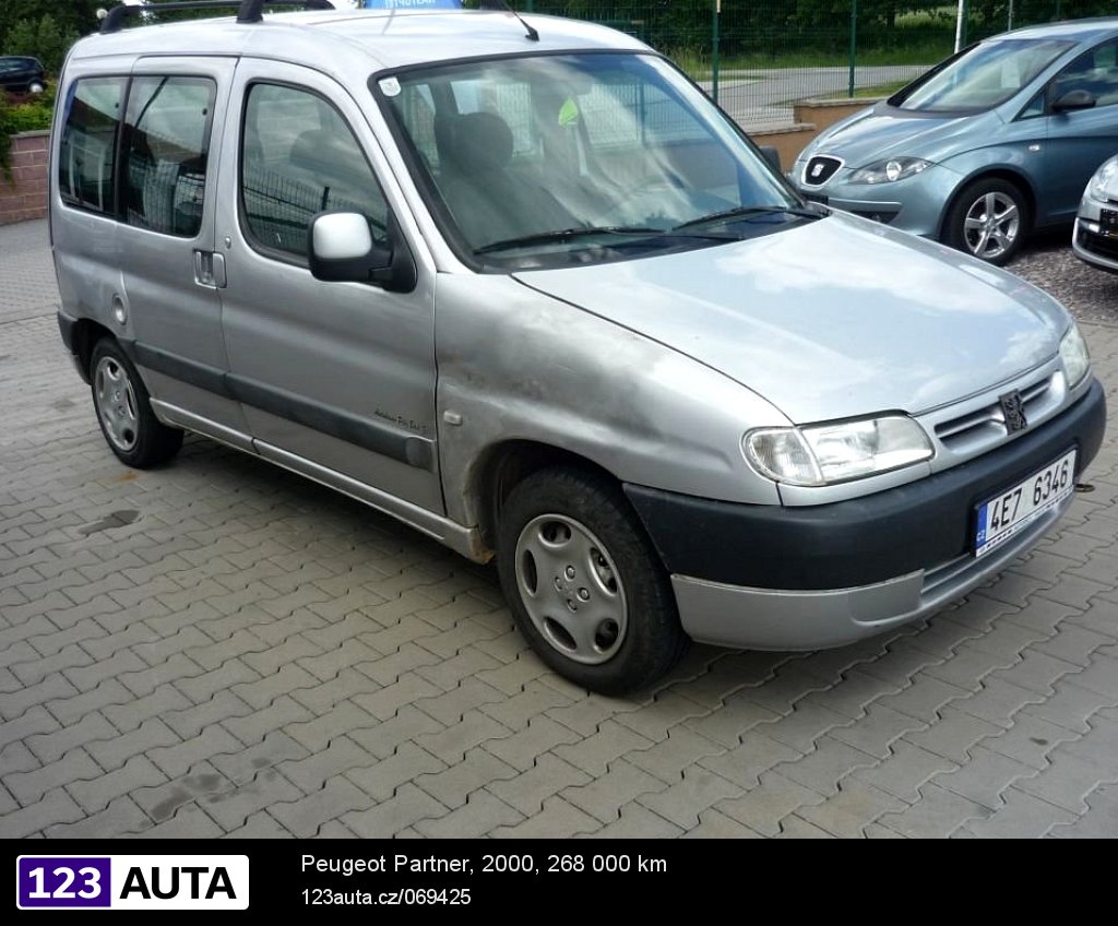 Peugeot Partner, 2000 - pohled č. 3