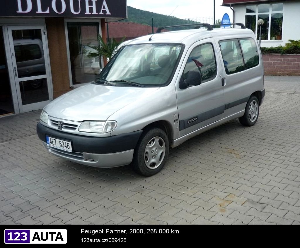Peugeot Partner, 2000 - pohled č. 4