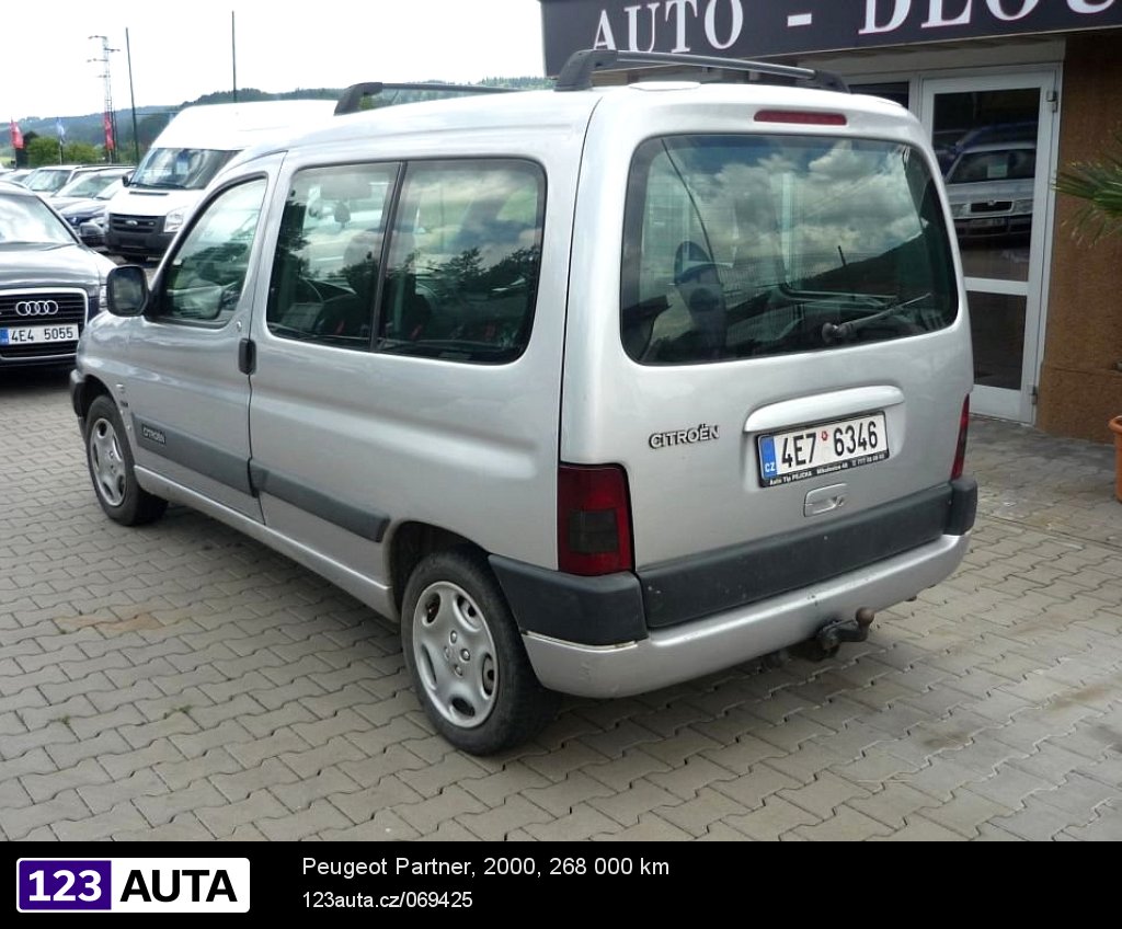 Peugeot Partner, 2000 - pohled č. 5