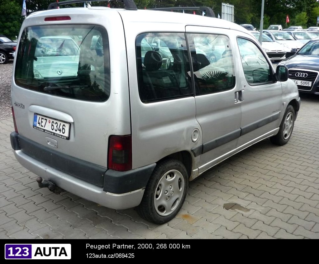Peugeot Partner, 2000 - pohled č. 6