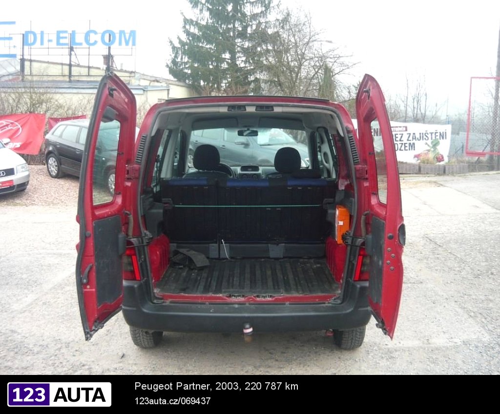 Peugeot Partner, 2003 - pohled č. 7
