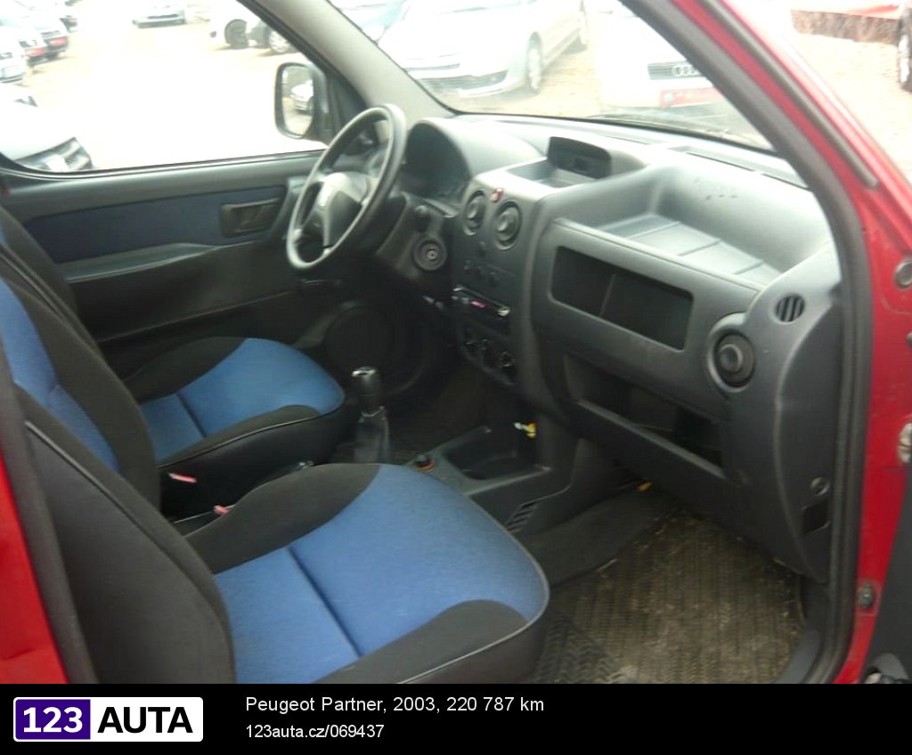 Peugeot Partner, 2003 - pohled č. 9