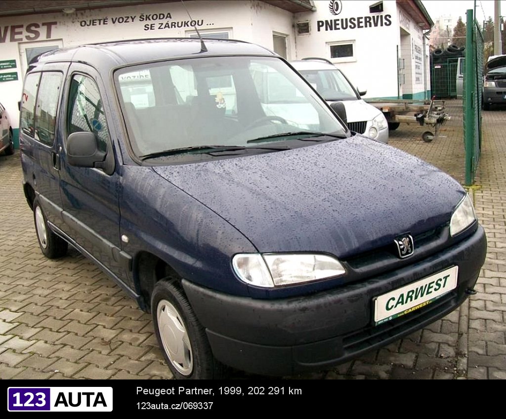 Peugeot Partner, 1999 - pohled č. 2