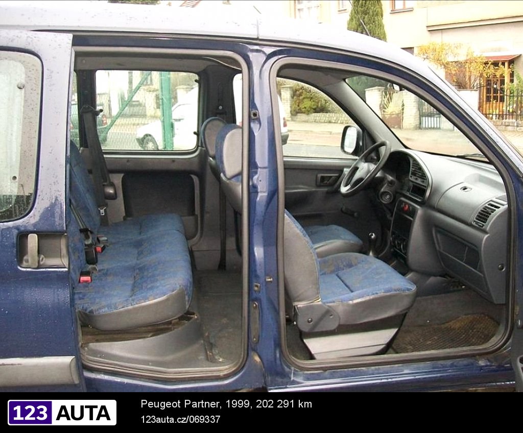 Peugeot Partner, 1999 - pohled č. 6